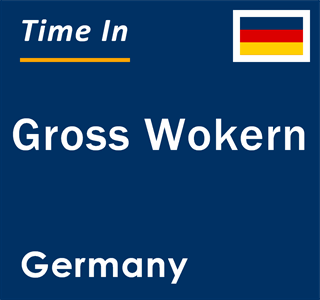 Current local time in Gross Wokern, Germany