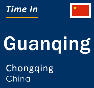 Current local time in Guanqing, Chongqing, China