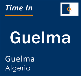 Current local time in Guelma, Guelma, Algeria