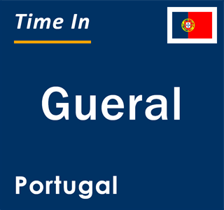 Current local time in Gueral, Portugal