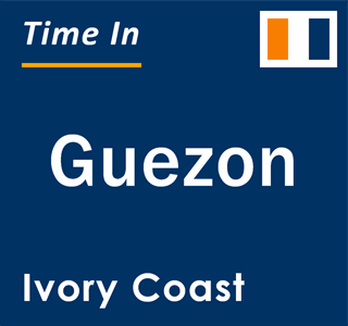 Current local time in Guezon, Ivory Coast