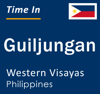 Current local time in Guiljungan, Western Visayas, Philippines