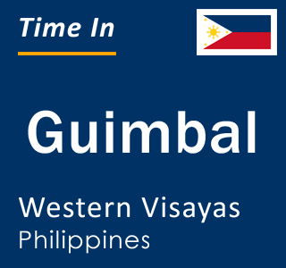 Current local time in Guimbal, Western Visayas, Philippines