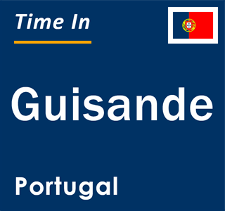 Current local time in Guisande, Portugal