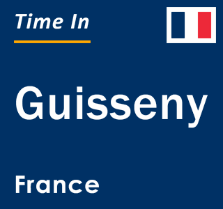 Current local time in Guisseny, France