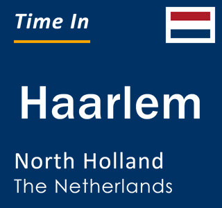 Current local time in Haarlem, North Holland, The Netherlands
