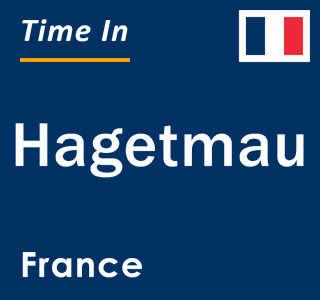 Current local time in Hagetmau, France