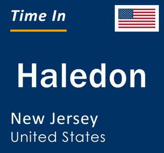 Current local time in Haledon, New Jersey, United States