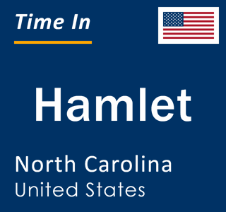 Current local time in Hamlet, North Carolina, United States