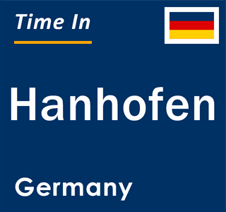 Current local time in Hanhofen, Germany