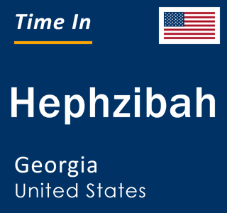 Current local time in Hephzibah, Georgia, United States