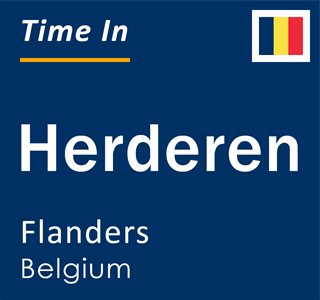 Current local time in Herderen, Flanders, Belgium