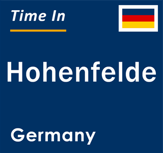 Current local time in Hohenfelde, Germany