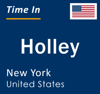 Current local time in Holley, New York, United States