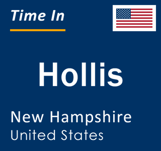 Current local time in Hollis, New Hampshire, United States