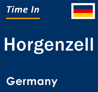 Current local time in Horgenzell, Germany