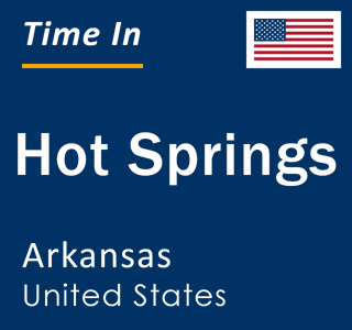 Current Weather Forecast | Hot Springs, Arkansas, United States