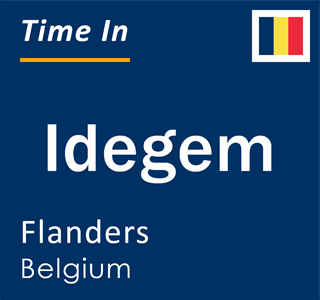 Current local time in Idegem, Flanders, Belgium