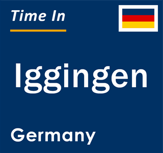 Current local time in Iggingen, Germany
