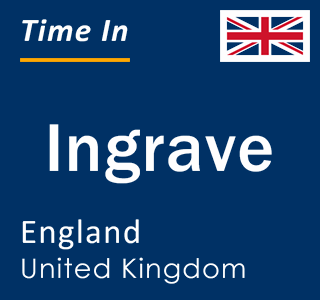 Current Local Time in Ingrave, England, United Kingdom