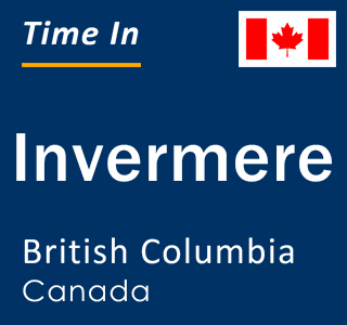 Current local time in Invermere, British Columbia, Canada
