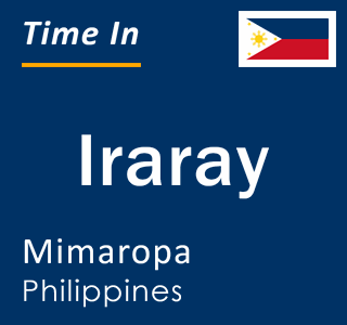 Current local time in Iraray, Mimaropa, Philippines