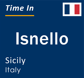 Current local time in Isnello, Sicily, Italy