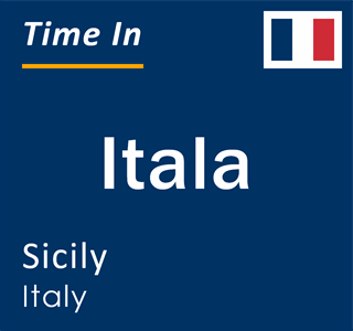 Current local time in Itala, Sicily, Italy