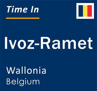 Current local time in Ivoz-Ramet, Wallonia, Belgium