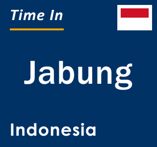 Current local time in Jabung, Indonesia