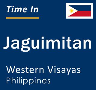 Current local time in Jaguimitan, Western Visayas, Philippines