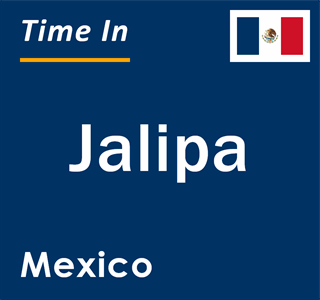 Current local time in Jalipa, Mexico