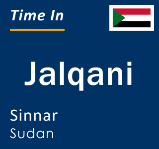 Current local time in Jalqani, Sinnar, Sudan