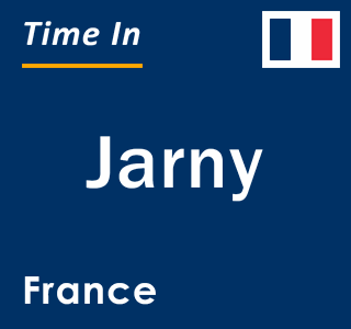 Current local time in Jarny, France