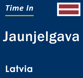 Current local time in Jaunjelgava, Latvia