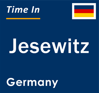 Current local time in Jesewitz, Germany