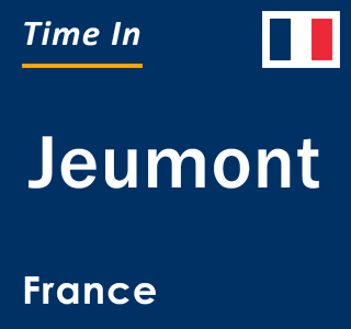 Current local time in Jeumont, France