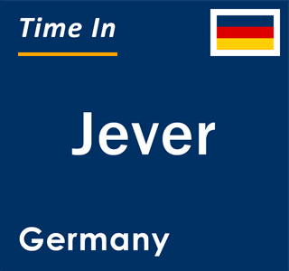 Current local time in Jever, Germany