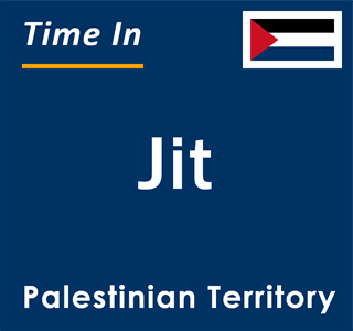 Current local time in Jit, Palestinian Territory