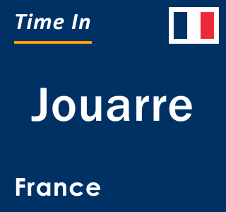 Current local time in Jouarre, France