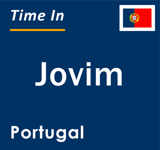Current local time in Jovim, Portugal