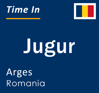 Current local time in Jugur, Arges, Romania