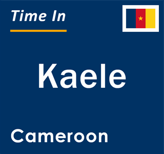 Current local time in Kaele, Cameroon