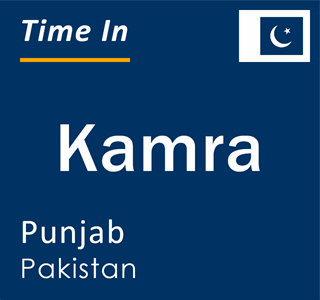 Current local time in Kamra, Punjab, Pakistan