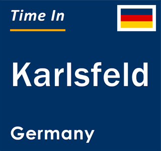 Current local time in Karlsfeld, Germany