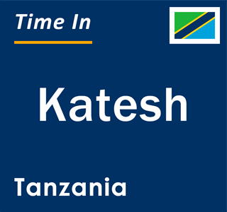 Current local time in Katesh, Tanzania