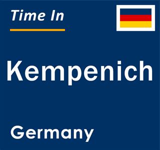 Current local time in Kempenich, Germany
