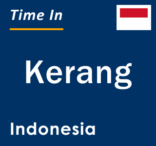 Current local time in Kerang, Indonesia