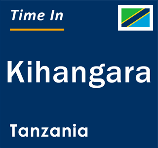 Current local time in Kihangara, Tanzania