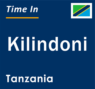 Current local time in Kilindoni, Tanzania